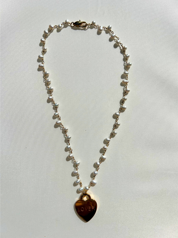 Lover Pearl Necklace | SAMPLE