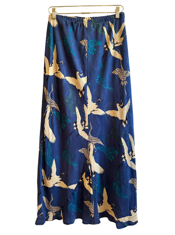 Vintage Blue Bird Skirt