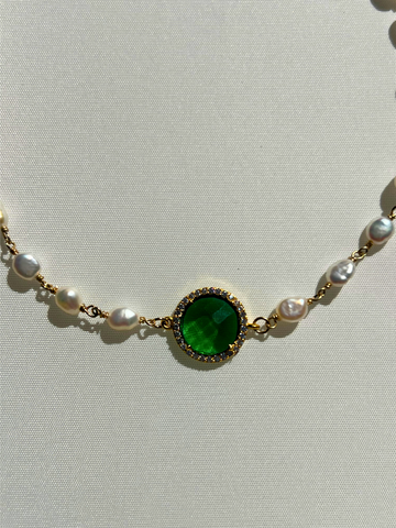 Emerald Choker | SAMPLE