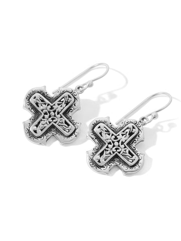 The Chloe Cross Earrings