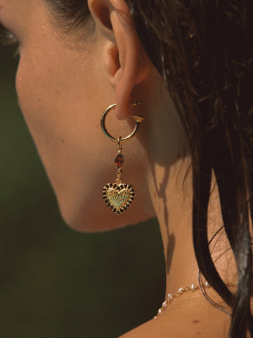 The Runaway Heart Earrings