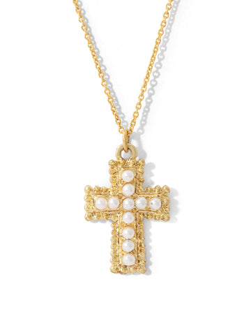 The Nadia Cross Necklace