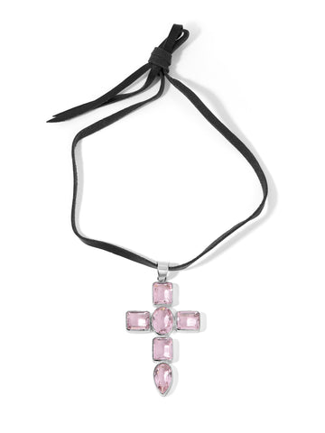 The Ava Cross Choker