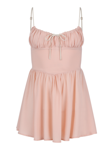 The Ballerina Dress - Pink Silk