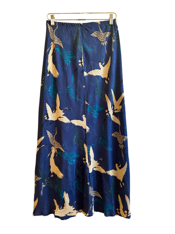 Vintage Blue Bird Skirt