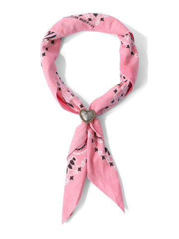 The Zea Heart Bandana Necktie Holder