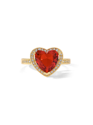 The Cherry Heart Ring