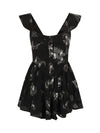 The Elisabeth Romper Dress - Black Dragon Print