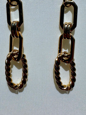 Rope Ring Earrings | SAMPLE