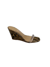 Maryam Nassir Zaden Snakeskin Wedge Sandal