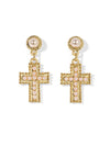 The Nadia Cross Earrings