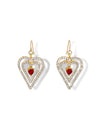 The Core Heart Earrings