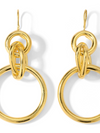 The Knotted Hoop Earrings