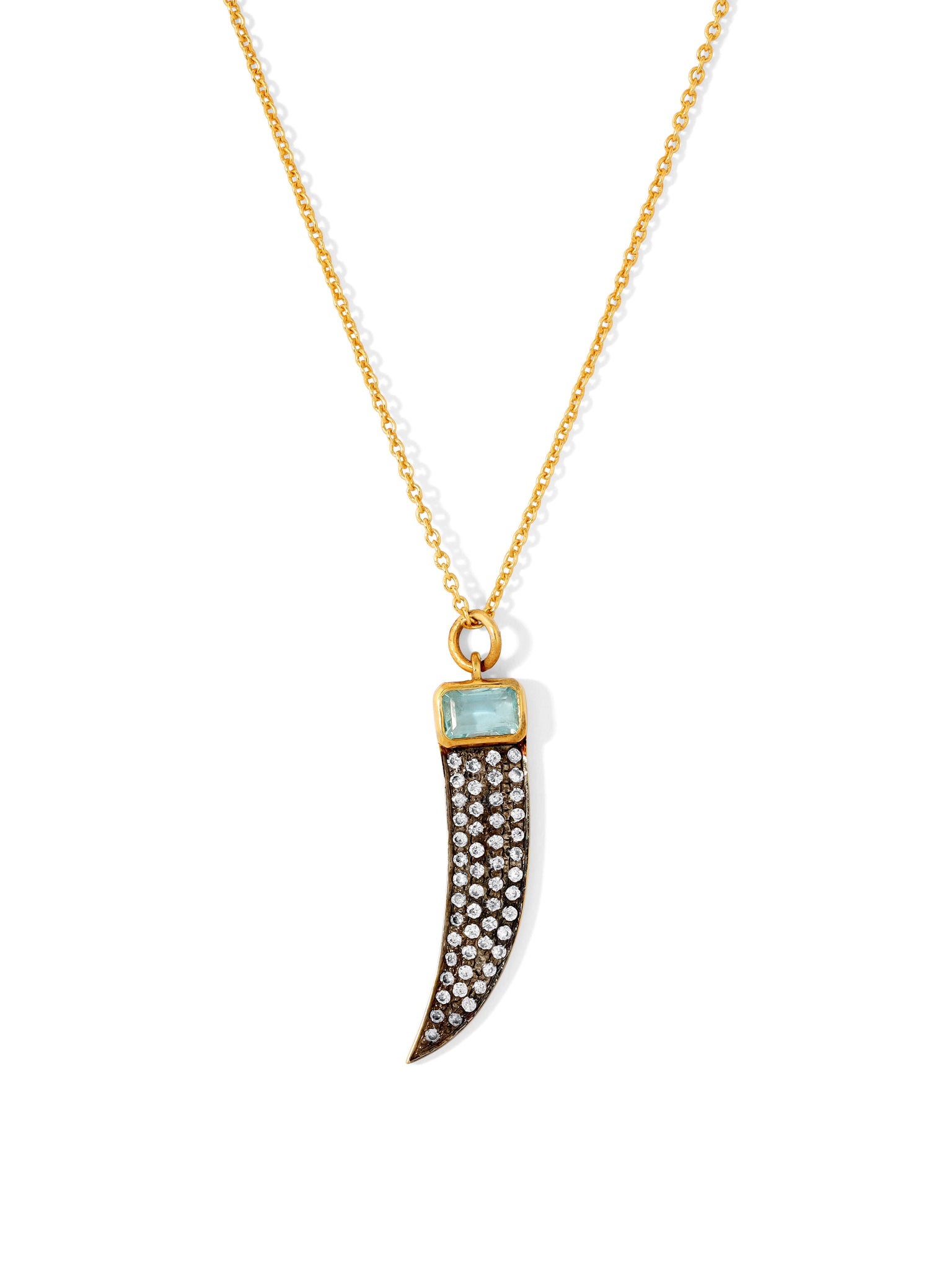 The Topaz Talon Necklace