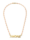 The Amore Necklace -  Pink