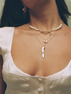 The Pocket Knife Necklace - Bone