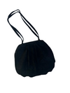 Black Suede Handbag