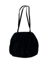 Black Suede Handbag