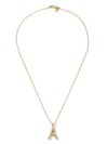 Bamboo Initial Necklace