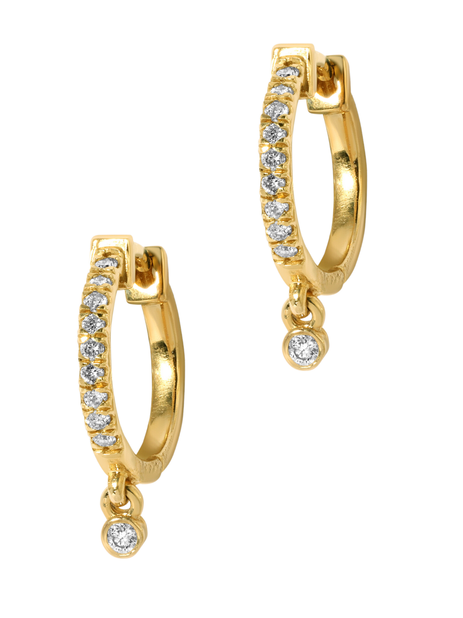 The Diana Diamond Hoops