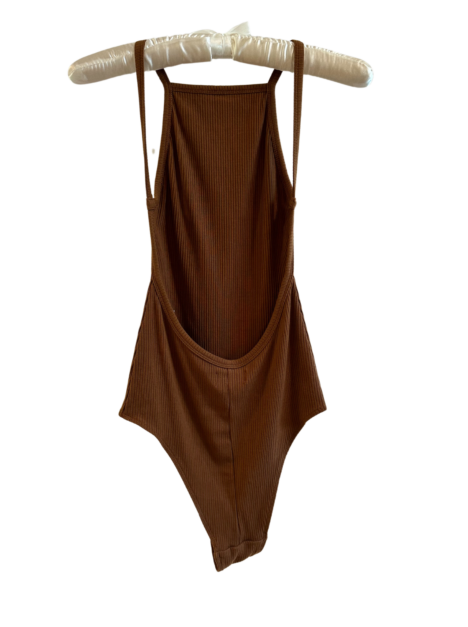 Brown Low Back Leotard