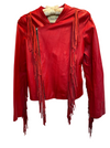 Leather Fringe Jacket