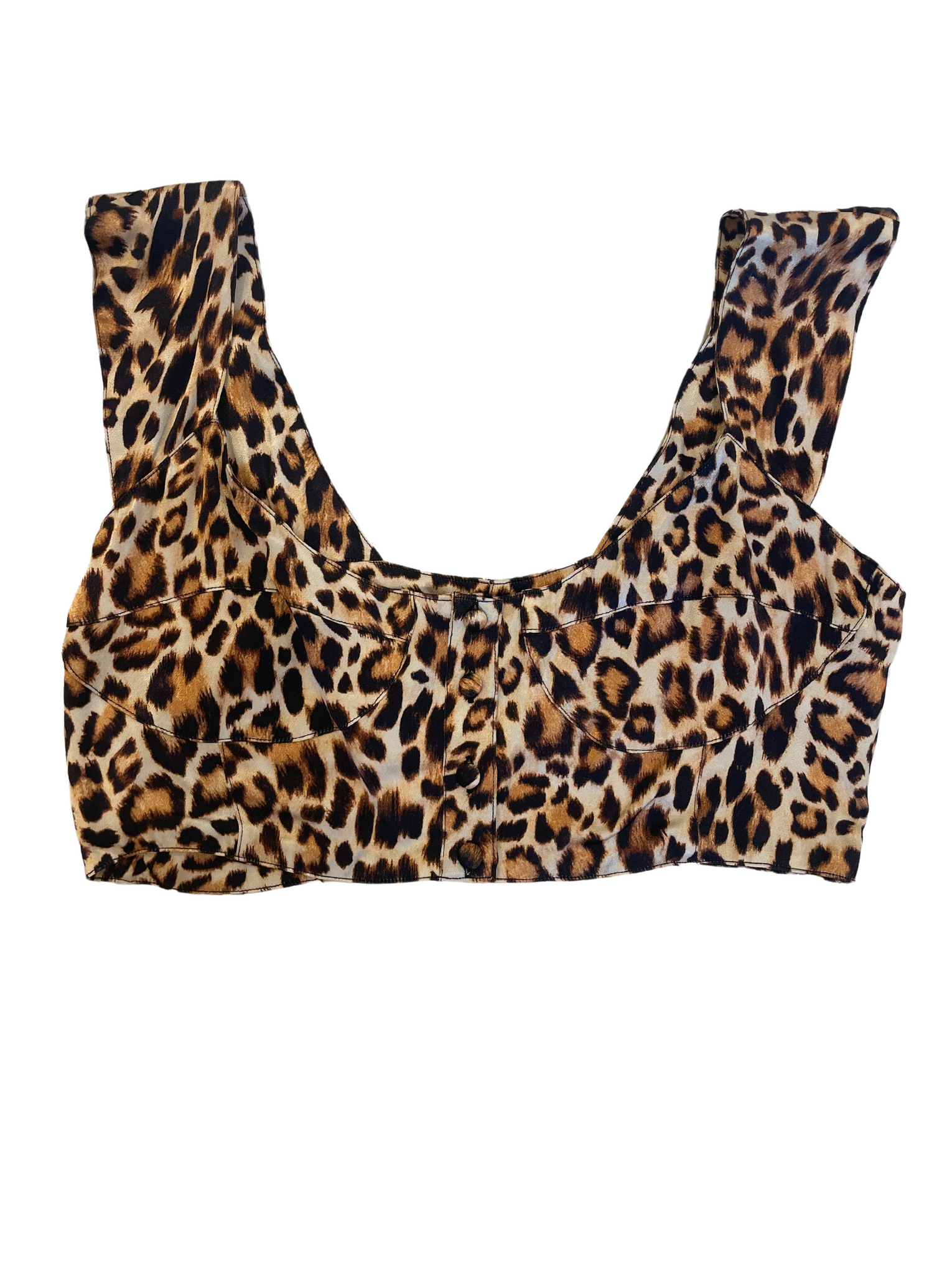 Cheetah Print Elisabeth Crop Top