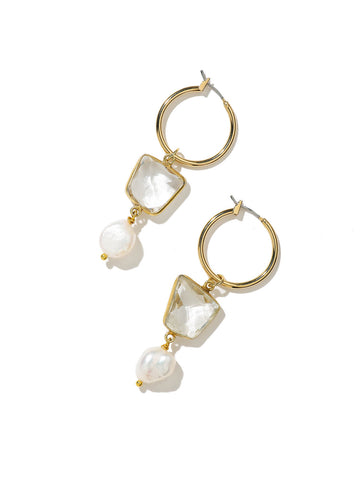 The Celena Pearl Earrings