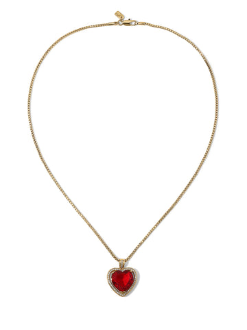 The Ruby Heart Necklace