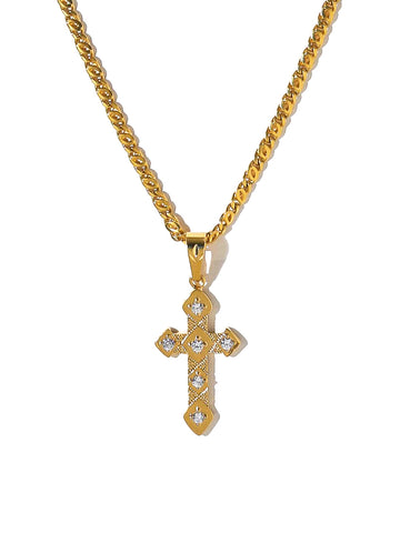 The Angel Cross Necklace