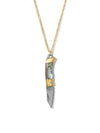 The Pocket Knife Necklace - Abalone